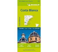 Mapa Zoom Costa Blanca (11123): Straßen- und Tourismuskarte 1:130.000