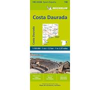 Mapa Zoom Costa Dorada (11148): Straßen- und Tourismuskarte 1:150.000: 148