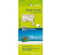 MAPA ZOOM DEEP SOUTH 2023: Du Mississippi à la Floride (Mapas Zoom)