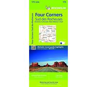 Mapa Zoom Four Corners (11175): Arizona-Colorado-New Mexico-Utah: 175