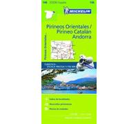 Mapa Zoom Pirineos Orientales / Pirineo Catalan Andorra 2017