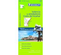 Mapa Zoom Valencia y alrededores, Costa del Azahar: Map: 149 (Mapas Zoom Michelin)