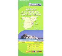 Mapa Zoom Valencia y alrededores, Costa del Azahar: No. 149 (Mapas Zoom Michelin)