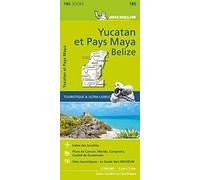 Mapa Zoom Yucatan Et Pays Maya - Yucatan & The Mayan Region (11185): Belize: 142 (Mapas Zoom)