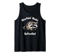 Mapache activado en modo travesura - Pet Raccoon Camiseta sin Mangas