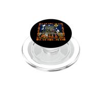 Mapache casa embrujada Truco o Trato Lindo Bruja Momia Fantasma PopSockets PopGrip para MagSafe