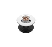 Mapache Cerebro Boca Velocidad Bump Dicho Divertido PopSockets PopGrip Adhesivo
