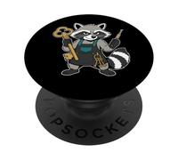 Mapache Cerrajero Llave Animal Mascota PopSockets PopGrip Adhesivo