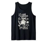 Mapache de Quinto Grado Regreso a la Escuela Funny Bruh We're Back Camiseta sin Mangas