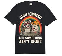 Mapache de zarigüeya Divertido sin diagnosticar Pero Algo no está Bien Comfort Colors Adult Heavyweight T-Shirt