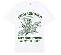 Mapache Divertido sin diagnosticar Pero Algo no está Bien Comfort Colors Adult Heavyweight T-Shirt