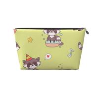 Mapache Kawaii Lindo, Bolsa de artículos de tocador Bolsa de Maquillaje Bolsa de cosméticos Bolsa de artículos de tocador de Viaje portátil