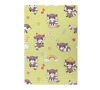 Mapache Kawaii Lindo, Rompecabezas de 1000 Piezas, Rompecabezas de Madera para Toda la Familia, decoración de Pared para Adultos y Adolescentes.
