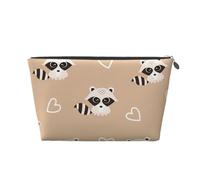 Mapache Lindo Estampado Animal, Bolsa de artículos de tocador Bolsa de Maquillaje Bolsa de cosméticos Bolsa de artículos de tocador de Viaje portátil