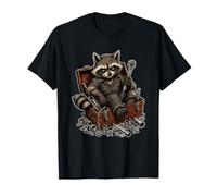 Mapache Mecánico Sucio Camiseta