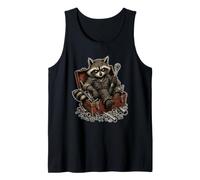 Mapache Mecánico Sucio Camiseta sin Mangas