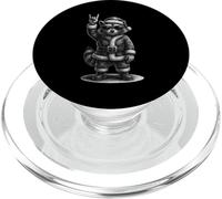 Mapache Música Rock Navidad Amante De Los Anim PopSockets PopGrip para MagSafe