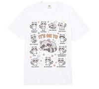 Mapache Neurodiversidad Conciencia Neurodivergente Autismo Comfort Colors Adult Heavyweight T-Shirt