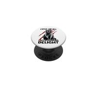 Mapache Panda del Caos Duende del Caos Sarcasmo Mapache PopSockets PopGrip Adhesivo