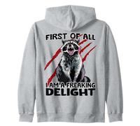 Mapache Panda del Caos Duende del Caos Sarcasmo Mapache Sudadera con Capucha