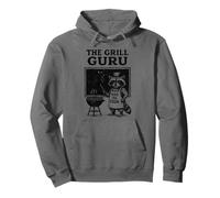 Mapache para Asar Barbacoa Grill Dad Guru Sudadera con Capucha