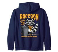 Mapache - Racoon and The Pizza Slice Sudadera con Capucha