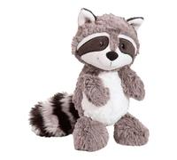 Mapache Relleno - Algodón PP de Felpa Suave | Peluches de Animales de Dibujos Animados | Peluches de Mapache esponjosos para niños pequeños, Regalo de decoración del hogar y diversión para