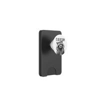 Mapache Salvaje en el Interior Divertido I'Ll Be out Soon Spirit Animal PopSockets PopWallet para MagSafe