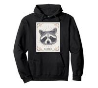 Mapache Tarot Card El Diablo Basura Oculta Panda Arte Sudadera con Capucha