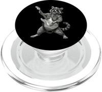 Mapache Tocando La Guitarra Rock & Roll Mapaches Música PopSockets PopGrip para MagSafe
