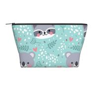 Mapache y Koala, Bolsa de artículos de tocador Bolsa de Maquillaje Bolsa de cosméticos Bolsa de artículos de tocador de Viaje portátil
