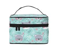 Mapache y Koala, Bolsa de Maquillaje Bolsa de cosméticos Bolsa de Aseo de Viaje portátil Estuche para lápices
