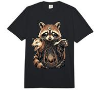 Mapache Zarigüeya Tejón Bosque Místico Comfort Colors Adult Heavyweight T-Shirt