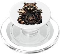 Mapache Zarigüeya Tejón Bosque Místico PopSockets PopGrip para MagSafe