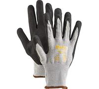 MAPAP Professional Krynit - Guantes de agarre y a prueba de golpes, color gris/negro (2 unidades), 6, grey/black, 2