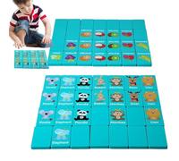 Mapas a juego - Puzzle de 1,97 pulgadas para la educación temprana | Juguetes de actividad para niños, desarrollo de habilidades para en casa, guardería, mejora de la capacidad de respuesta