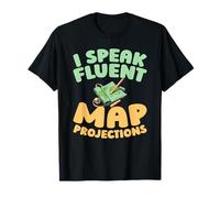 Mapas Topografía - Geografía Cartógrafo Camiseta