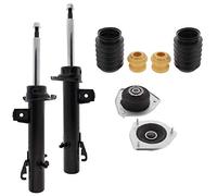 MAPCO 140950 Kit Juego de montaje amortiguador con cojinete para amortiguador telescópico con rodamiento con caperuza protectora/fuelle Delantero