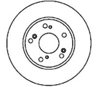 Mapco 15624 Disco de freno - (2 piezas)