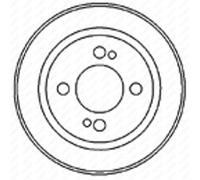 Mapco 35521 Tambor de freno