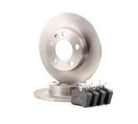 MAPCO 47858 Kit de discos de freno y pastillas