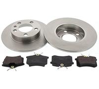 Mapco 47858 Kit frenos, freno de disco trasero para coche | Compatible con: Audi A1, A1 Sportback, A2, A3, TT, TT Roadster, Seat Cordoba, Ibiza III, Ibiza IV, Ibiza IV SC, Ibiza IV ST
