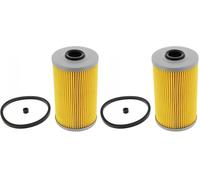 MAPCO 63812 Filtro combustible Cartucho filtrante (Paquete de 2)