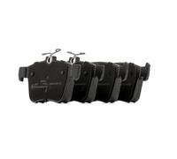 MAPCO 6629 Juego de pastillas de freno Trasero para VW Touran (5T1)