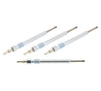 MAPCO 7812/4 4x Bujía de precalentamiento Diésel 4,4V Ancho de llave:10 mm Medida de rosca:M10x1,0 Tipo de bujías:postincandescente & Bujía de calentamiento de espiga