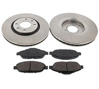 Mapco Discos y pastillas de freno 47431 – Kit eje delantero 283 ventilado para PEUGEOT 308 SW I