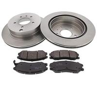 MAPCO 47712 Kit de discos de freno y pastillas