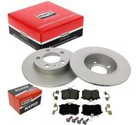 MAPCO Bremsensatz, Scheibenbremse 47858HPS | Compatible con: Audi A1, A1 Sportback, A2, A3, TT, TT Roadster, Seat Cordoba, Ibiza III, Ibiza IV, Ibiza IV SC, Ibiza IV ST