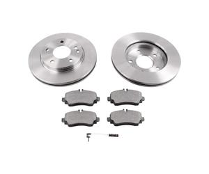 MAPCO Discos y pastillas de freno para CITROËN: C3, DS3, C4, C4 Cactus, C3 Picasso & DS: DS3 & PEUGEOT: 208, 2008 & OPEL: Crossland (Ref: 47361)