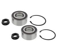 MAPCO Juego de cojinete de rueda 46326 eje delantero, ambos lados 42mm Diámetro exterior: 82mm con anillo sensor magnético incorporado Compatible con CITROËN C3 II SC, PEUGEOT 207 WA, WC